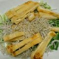 かめのたろう's cooksnap of when they made 水菜と油揚げのサラダ.