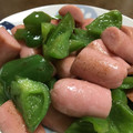 ckhkmb15's cooksnap of when they made 魚肉ソーセージとピーマンの炒め物.