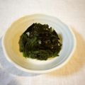 violets's cooksnap of when they made 春菊のおひたし（のり）.