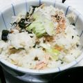 クックFJRVS0☆'s cooksnap of when they made 鮭とわかめの炊き込み御飯.