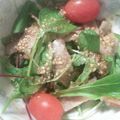 ちぃママ☆ミ's cooksnap of when they made ベビーリーフと自家製ドレッシングサラダ♬.