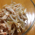 ほがら's cooksnap of when they made 簡単！もやしとササミのポン和え.