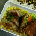 M130018's cooksnap of when they made お弁当に 肉巻きレタス.