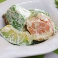 みっくママ's cooksnap of when they made （炙り）サーモンとアボガドのわさびマヨ.