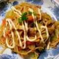 カルダモンティ's cooksnap of when they made いか焼きそば！海の家味♡.