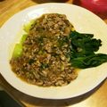 やぴやぴやっぴー's cooksnap of when they made 簡単！副菜！チンゲン菜の搾菜肉あんかけ.