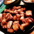 殿のお嫁さん's cooksnap of when they made 豚バラ焼肉・サムギョプサル(韓国料理).