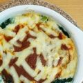 シナモシナモ's cooksnap of when they made ミートソースリメイク！ミラノ風ドリア.