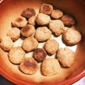 マルコぽーろ's cooksnap of when they made 赤ちゃんきなこクッキー☆.