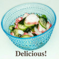 ＨＡＬ．Ｍ's cooksnap of when they made ワカメときゅうりとタコの酢の物☆三杯酢★.