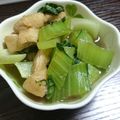 クックUPFDDQ☆'s cooksnap of when they made チンゲンサイと油揚げの煮浸し.