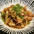 クックR5K7PE☆'s cooksnap of when they made 豚肉とエリンギの柚子こしょう炒め.