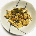 たまのじゃく's cooksnap of when they made じゅわ～っと美味しい豆腐と豆苗卵とじ.
