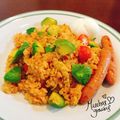 マイポ☆'s cooksnap of when they made 食べるラー油で♪アボカド・トマト・炒飯.