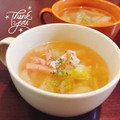 マイポ☆'s cooksnap of when they made 白菜とハムの中華スープ.
