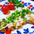 keiO3's cooksnap of when they made レンジで作る鶏胸チャーシューのねぎマヨ☆.