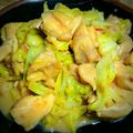マカロニ公爵's cooksnap of when they made 鶏肉とキャベツの味噌マヨ炒め.