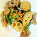 パパチとママチ's cooksnap of when they made 【作り置き】豚肉とレンコンの甘辛炒め煮.