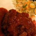 ちっちぱっど's cooksnap of when they made きのこ煮込みハンバーグ：トマトバージョン.