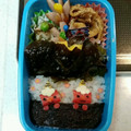 ☆ゆかねえさん☆'s cooksnap of when they made 幼稚園 キャラ弁♡節分 鬼くん.