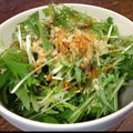 ちゃちゃまる26's cooksnap of when they made 【簡単！】水菜のきな粉サラダ.