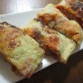 miyuki12's cooksnap of when they made 油揚げのキムチーズ焼き♡.