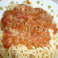 ひまゆま's cooksnap of when they made 挽き肉たっぷり☆ジューシーミートソース♪.