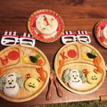＊nounours＊'s cooksnap of when they made 1歳のバースデープレートワンワンうーたん.