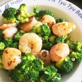 ひろむず's cooksnap of when they made 海老とブロッコリーの炒め物.