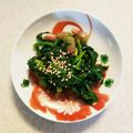 espoir12's cooksnap of when they made 鉄分豊富で低カロリー♡ほうれん草のお浸し.