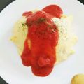 miirr's cooksnap of when they made トマトクリームオムライス.
