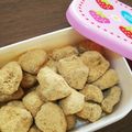 ぽこぴ～♪'s cooksnap of when they made お麩de黒みつきな粉.