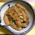 月にうさちゃん's cooksnap of when they made ちぎりこんにゃくとひき肉の甘辛炒め.