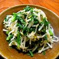 クックVOY1Q3☆'s cooksnap of when they made 簡単美味☆春菊ともやしのナムル♪.