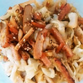 さくらスキップ's cooksnap of when they made さつま揚げとキャベツのきんぴら炒め.