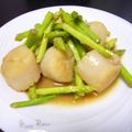 コロちゃんママ☆'s cooksnap of when they made ホタテ＆アスパラのバター醤油炒め.