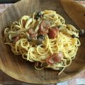 ききらいち's cooksnap of when they made 生クリームなし全卵♪簡単カルボナーラ.
