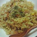葉瑠美's cooksnap of when they made お鍋で炊く♪簡単カレーピラフ。.