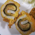 エミリー1967's cooksnap of when they made 節約おかず＊ちくわと油揚げの梅巻きフライ.