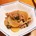 いつも、にこちゃん☆'s cooksnap of when they made 大根と豚肉のみそバター炒め.