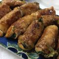 anomalo's cooksnap of when they made 豆腐と小松菜の甘辛豚肉巻き.