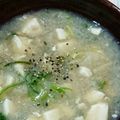 taekkomama's cooksnap of when they made 蓮根とお豆腐＊ぽかぽかスープ.