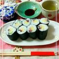 sakuraロゼット's cooksnap of when they made 節分に☆簡単恵方巻.