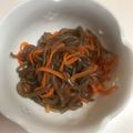シェフたまえ's cooksnap of when they made 糸こんにゃくと人参のきんぴら.