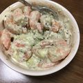 さらつむとし's cooksnap of when they made エビとアボガドの粒マスタードサラダ.