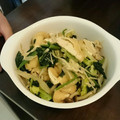 まりぺん's cooksnap of when they made あと一品！小松菜ときのこの煮浸し.