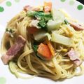 ふらん♪'s cooksnap of when they made リメイク☆シチューでクリームパスタ♡.