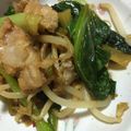 uinamilky's cooksnap of when they made 小松菜ともやしの豚バラ炒めpart2♪.