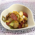 K0A9O0R8U♪'s cooksnap of when they made 白菜とソーセージの簡単煮物.