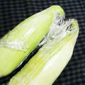 メダカの赤ちゃん's cooksnap of when they made トウモロコシは皮つきのままでレンジ！.